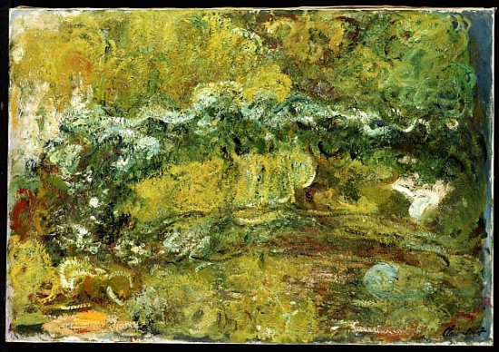 The Japanese Bridge, c.1918-24 van Claude Monet