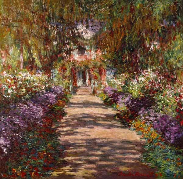 Weg naar Giverny  - Claude Monet