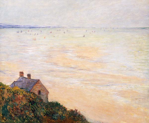 The Hut at Trouville, Low Tide