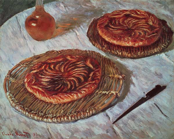 Fruit Tarts van Claude Monet