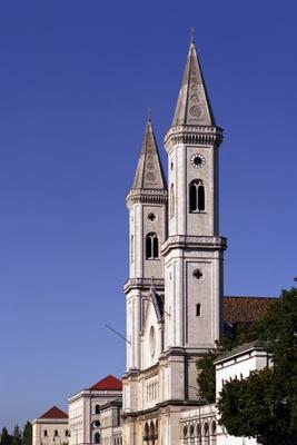 Ludwigskirche in München van Claus Lenski
