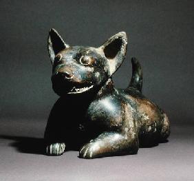 Colima half-lying Dog