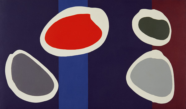 Go Discs, 1999 (acrylic on canvas) (pair with 146091)  van Colin  Booth