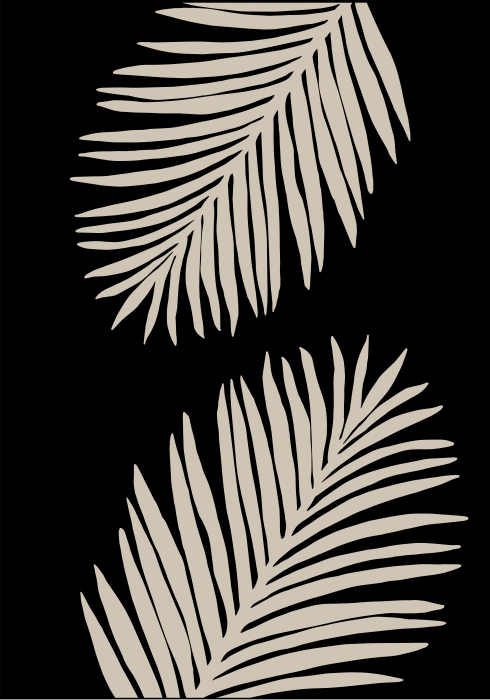 Palm Leaves van Graphic Collection