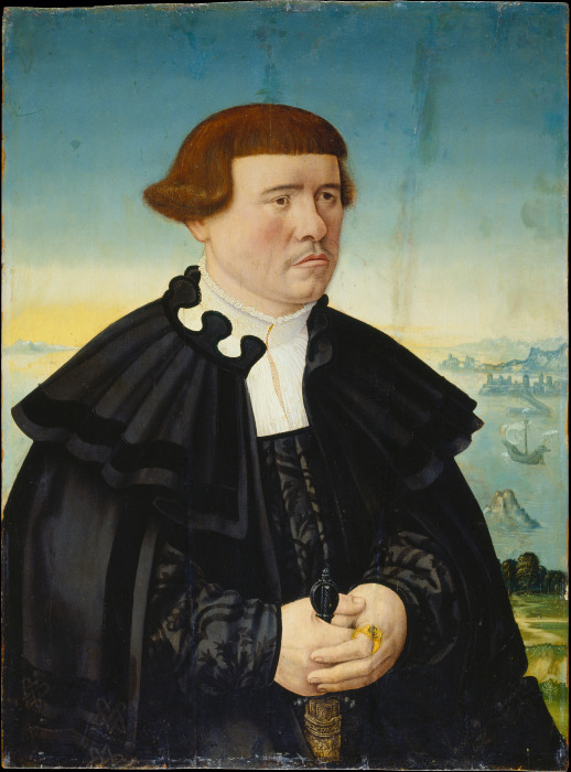 Portrait of a Man from the Stralenberg Family (?) van Conrad Faber von Kreuznach