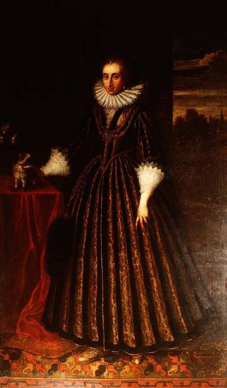 Lady Southampton van Cornelius Janssens van Ceulen