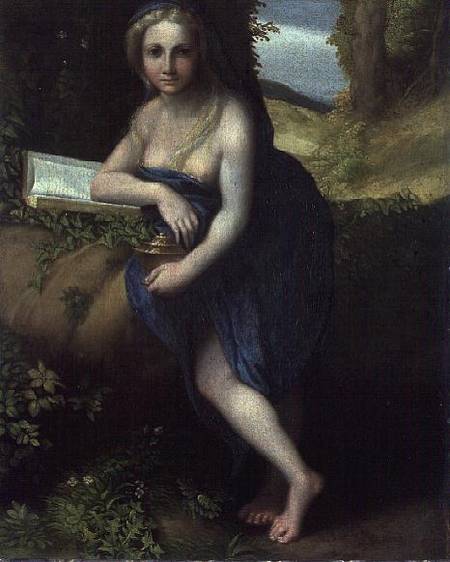 The Magdalene van Correggio (eigentl. Antonio Allegri)