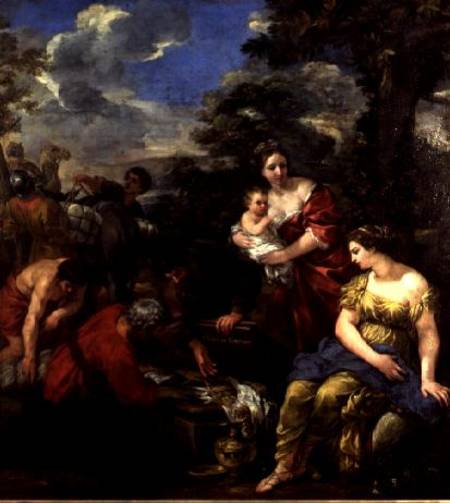 Laban Seeking his Idols van Pietro  da Cortona,