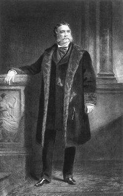 Chester A. Arthur, 21st President of the United States of America, pub. 1901 (photogravure) van Daniel Huntington