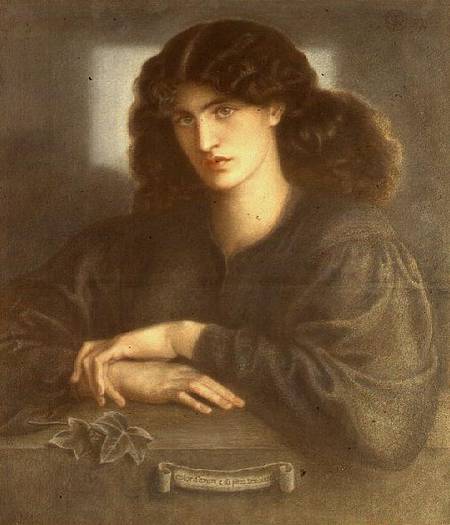 The Lady of Pity, or La Donna della Finestra van Dante Gabriel Rossetti