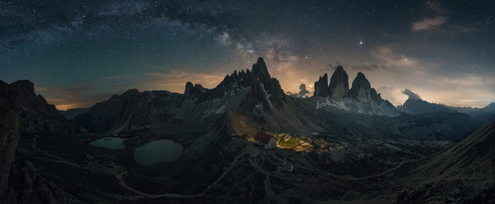 Tre Cime, Dolomites van David Martín Castán
