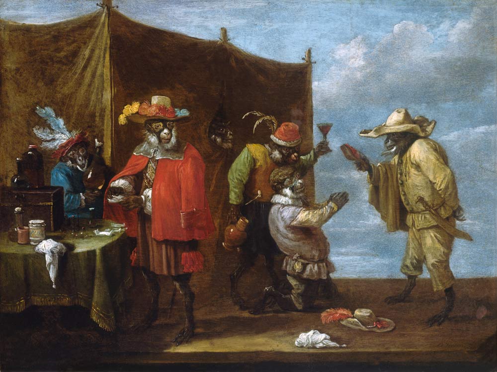 Singerie van David Teniers