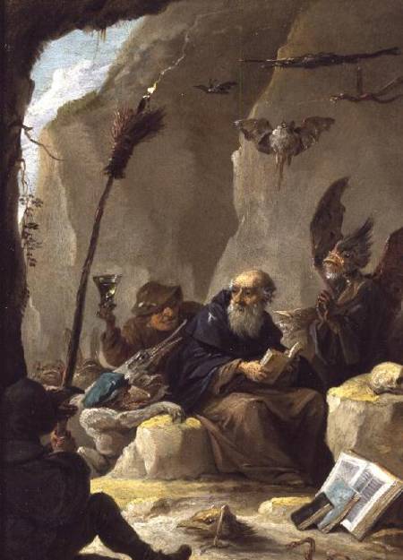 The Temptation of St. Anthony van David Teniers