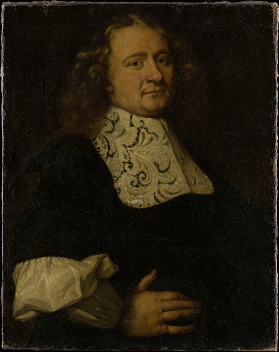 Portrait of a Man van Deutscher Meister der zweiten Hälfte des 17. Jahrhunderts