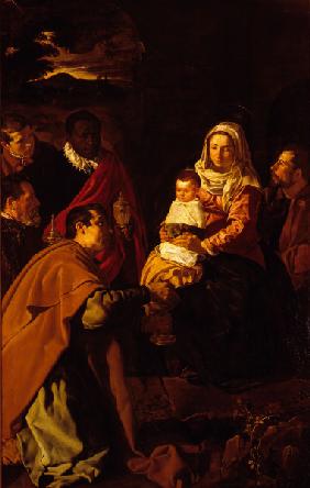 Velazquez / Adoration of the Magi / 1619