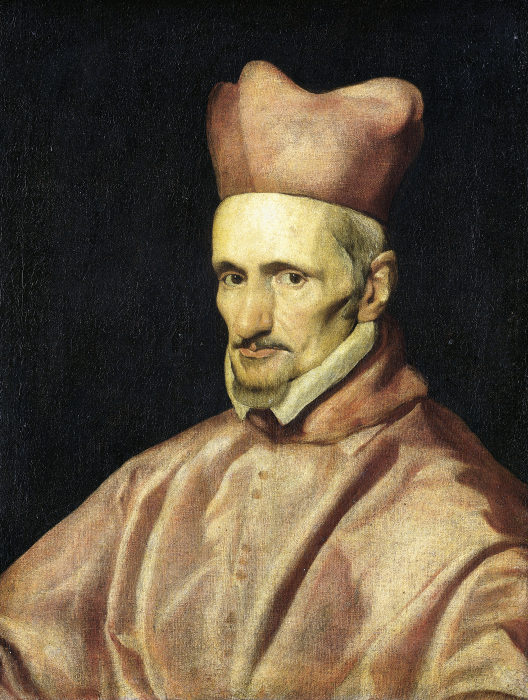 Portrait of Cardinal Gaspar de Borja y Velasco van Diego Velázquez