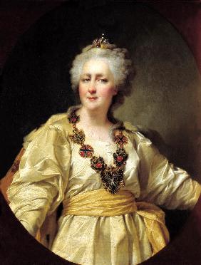 Portrait of Empress Catherine II (1729-1796)