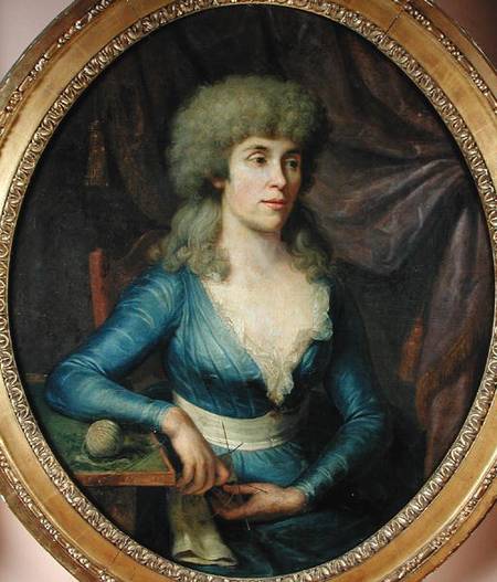 Portrait of Madame Lepage van Dominique Doncre