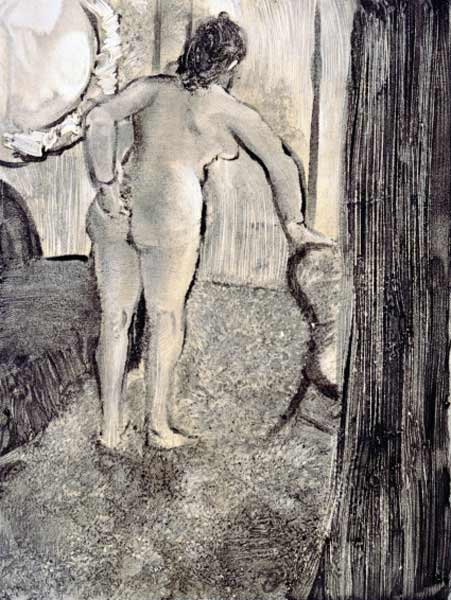 Illustration from 'La Maison Tellier' by Guy de Maupassant  van Edgar Degas