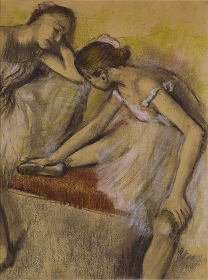 Dancers in Repose van Edgar Degas