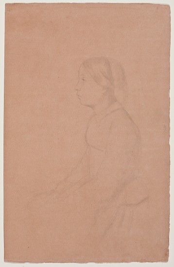Marguerite de Gas, 1853/54 van Edgar Degas