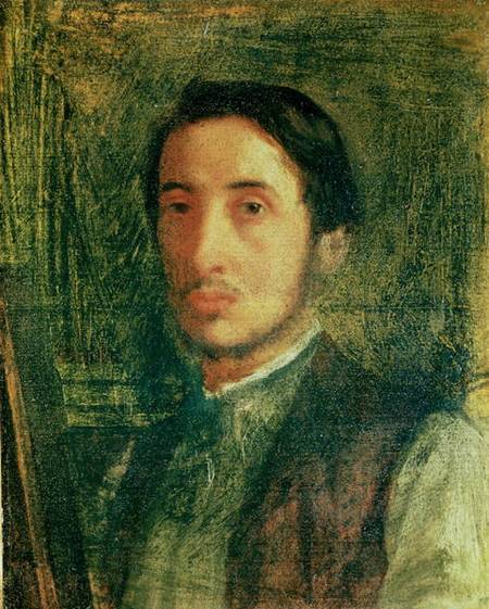 Self Portrait as a Young Man van Edgar Degas