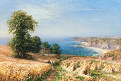 Harvest time by the Sea - Edmund George Warren