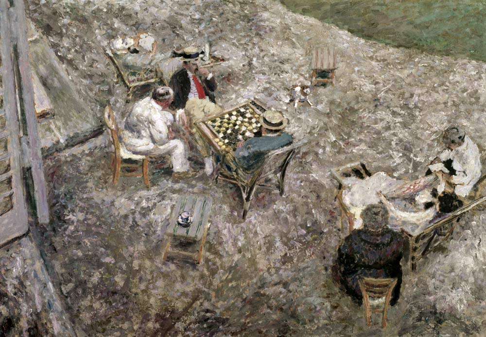 The Checker Board  van Edouard Vuillard