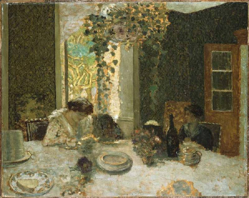 Das Speisezimmer van Edouard Vuillard