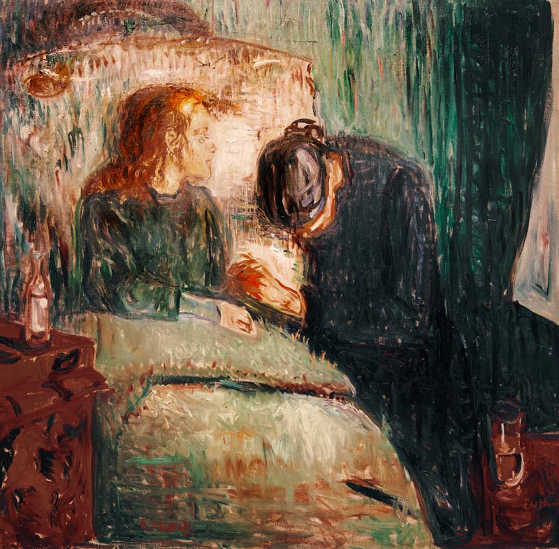 Das kranke Kind van Edvard Munch