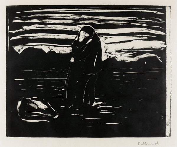 Kiss in the Field van Edvard Munch