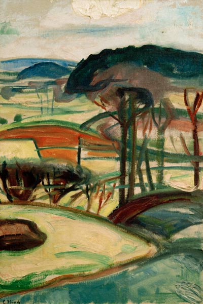 Landscape van Edvard Munch