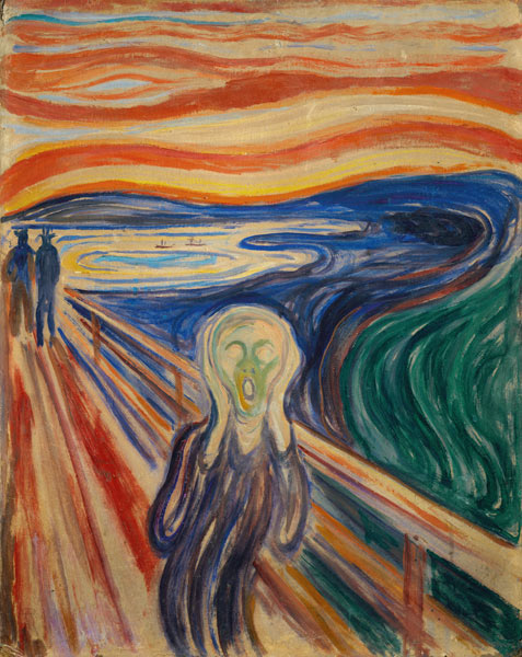 De schreeuw van Edvard Munch