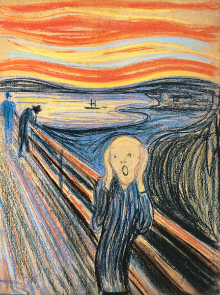 Schreeuw  van Edvard Munch