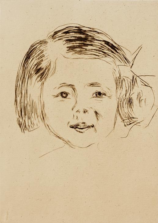 Herbert Esches Tochter Erdmute van Edvard Munch