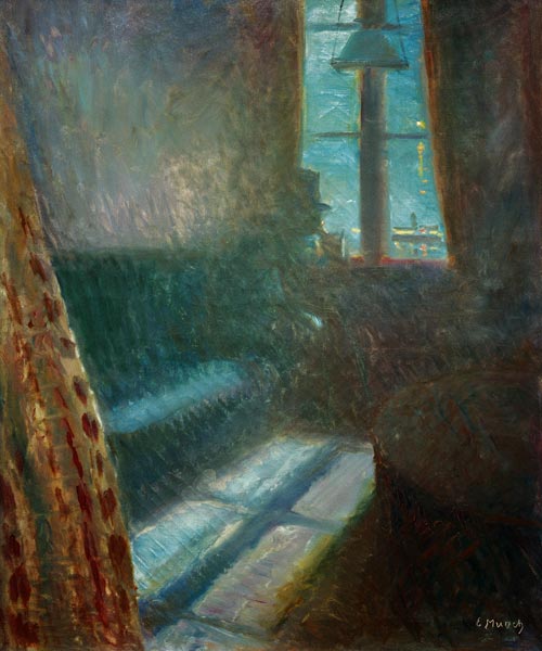 Night in Saint-Cloud van Edvard Munch