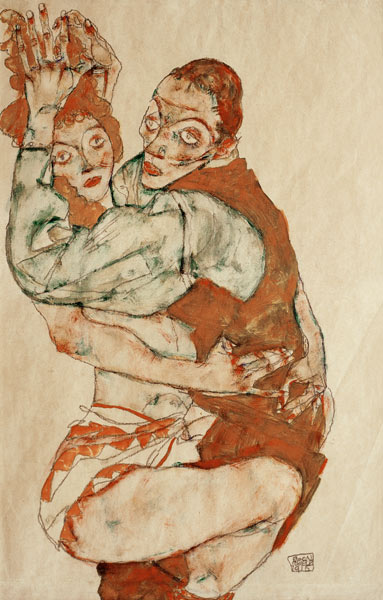 Love Making van Egon Schiele