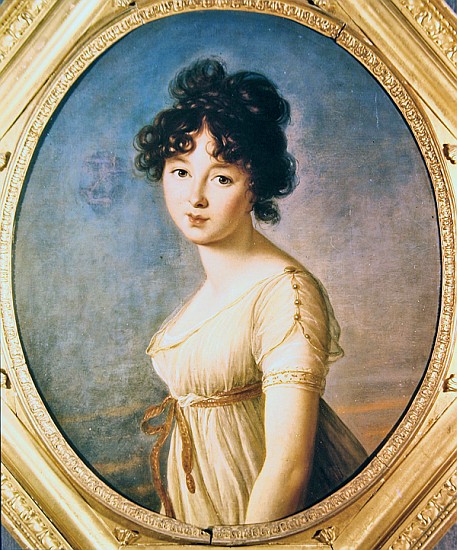 Princess Aniela Angelique Czartoryska nee Radziwill van Elisabeth Louise Vigee-Lebrun