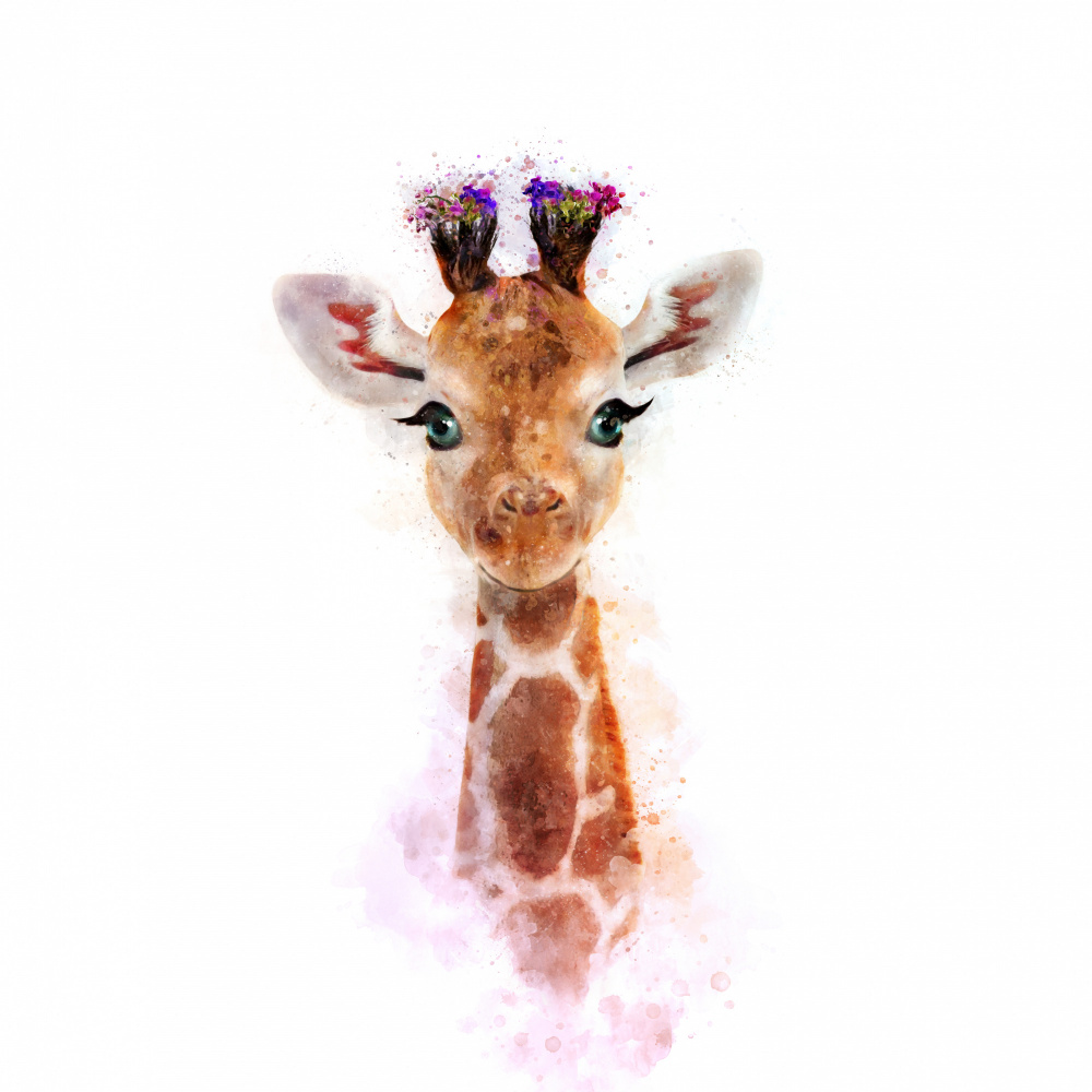 Baby Giraffe van Emel Tunaboylu