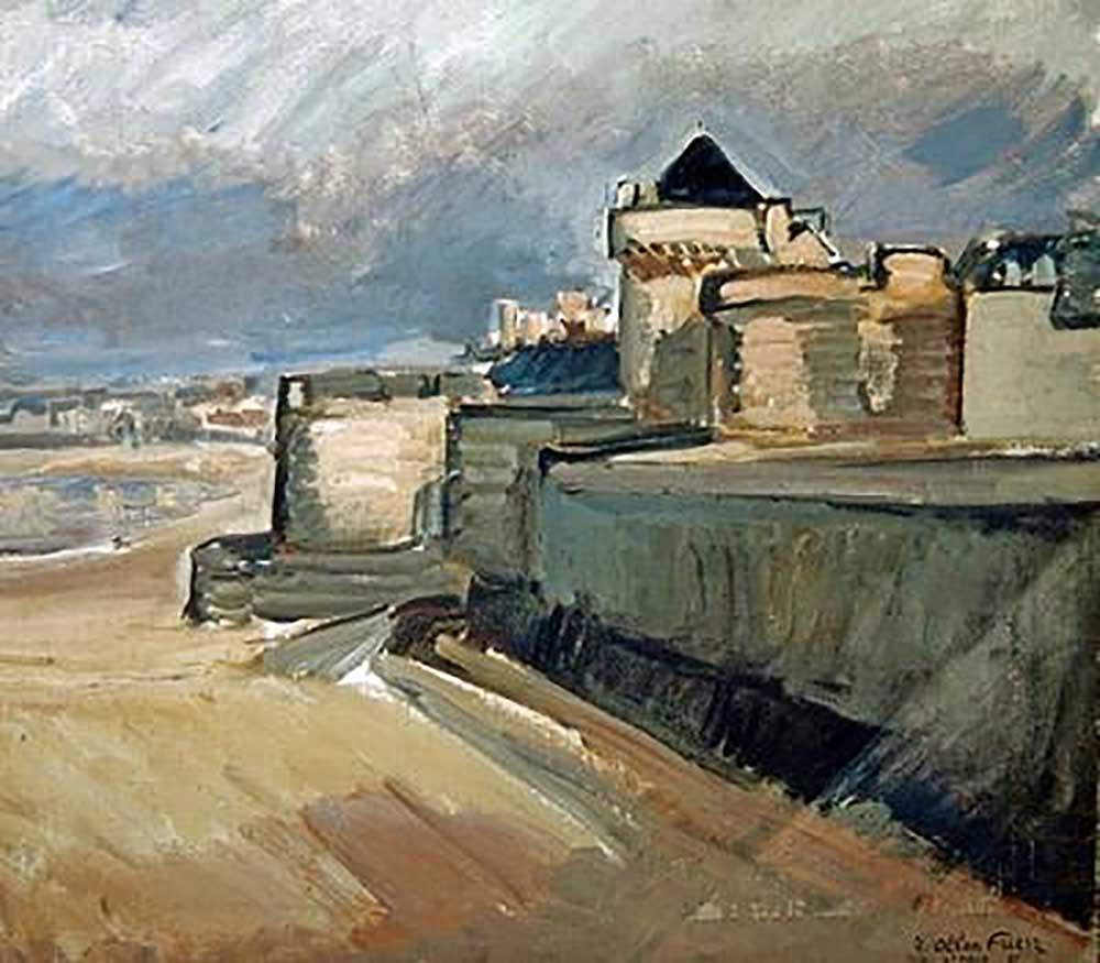 View of Saint-Malo, 1935 van Emile Othon Friesz