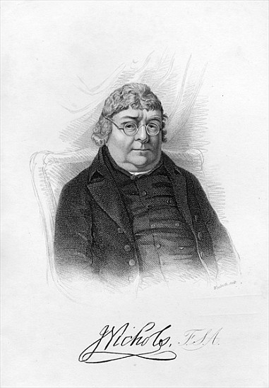 John Nichols; engraved by Woolnoth van English School