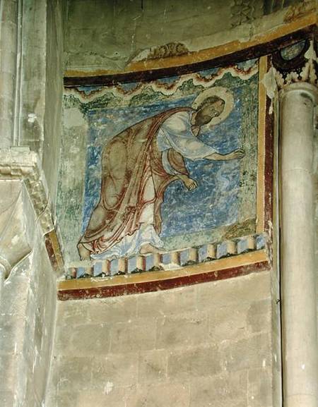 St. Paul and the Viper, in St. Anselm's Chapel van English School