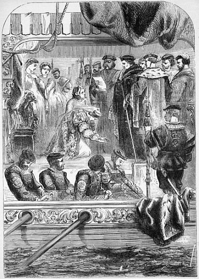The Arrest of Anne Boleyn van English School