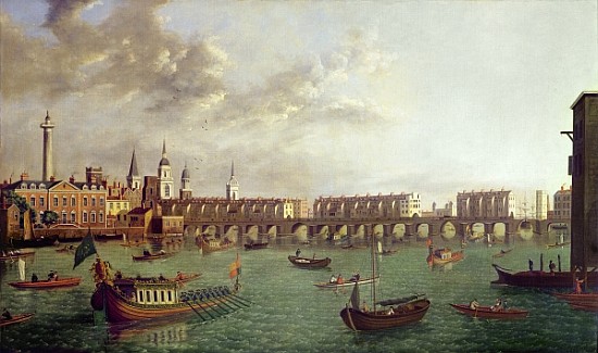 View of Old London Bridge van English School