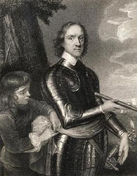 Oliver Cromwell (1599-1658) (engraving)