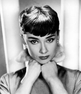 Audrey Hepburn als Sabrina (Regie Billy Wilder) fotograaf 1954