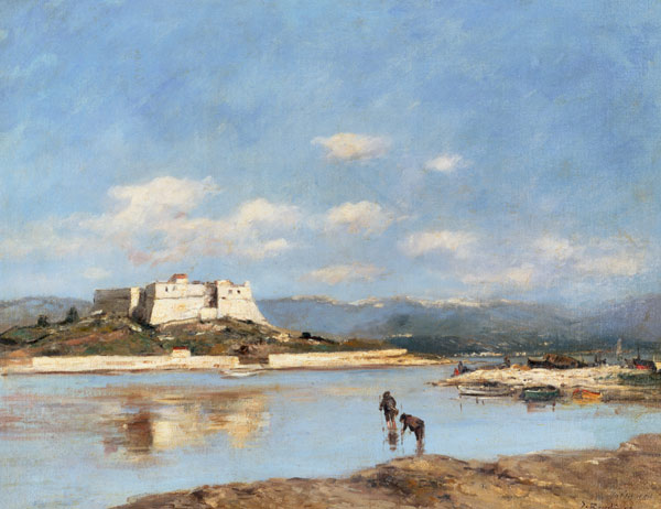 Antibes van Eugène Boudin