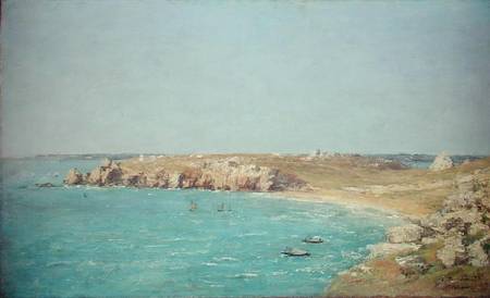 Seascape van Eugène Boudin