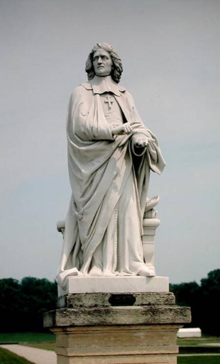 Statue of Jacques Benigne Bossuet (1627-1704) van Eugene Guillaume