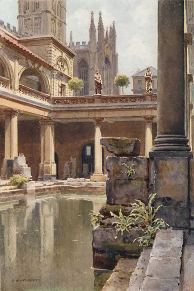 The Roman Bath van E.W. Haslehust